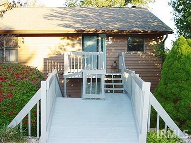 Entrance to condo has only four steps.