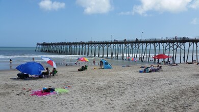 The beach at the Pier