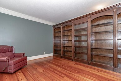 Built in cabinetry in living room