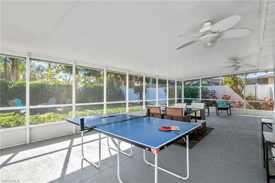The back lanai is huge!