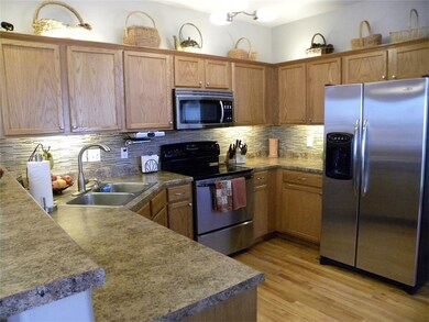 Under and over counter lighting, tiled backsplash,