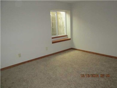 basement bedroom with 2 closets and new paint and 