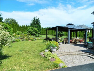 Private Backyard Bordered by Mature Trees