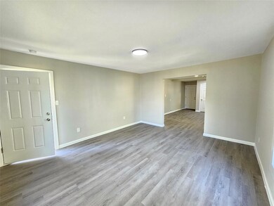 Unfurnished room featuring light hardwood / wood-s