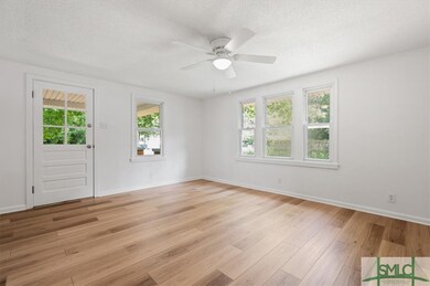 Great room and front door.