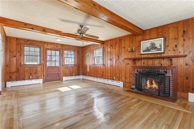 Living Room with Fireplace
