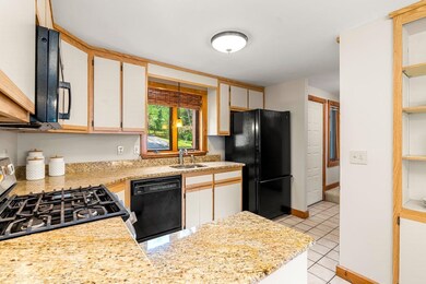 Nice kitchen with granite counters