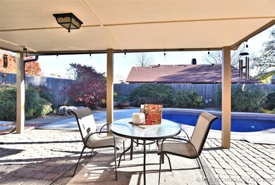 Relax poolside with your steaming cup of coffee or