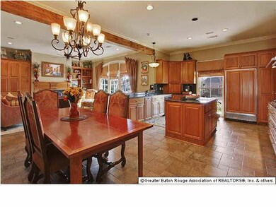 KITCHEN WITH CYPRESS CABINETS AND LOTS OF SPACE FO