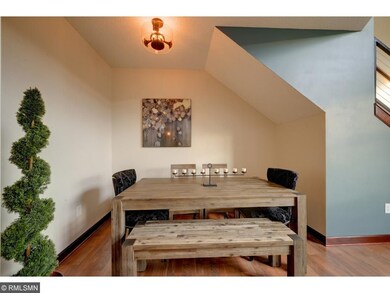Calming and cozy Dining Room provides the perfect 