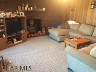 Living Room with gas Fireplace