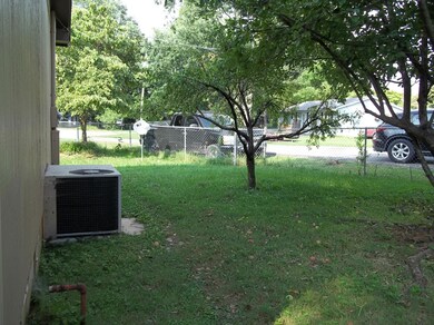 Back, right side of house