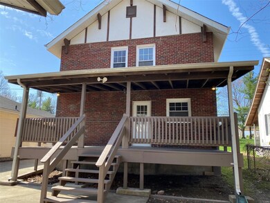 Back covered deck just off the kitchen