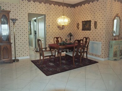 Dining room area