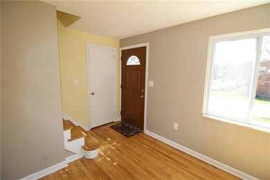 New front door...guest closet in entry.