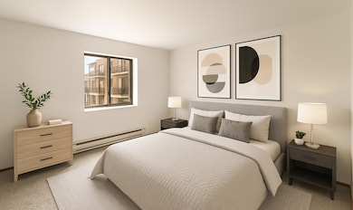 Virtualy Staged Bedroom