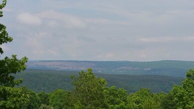 View from across the road from property