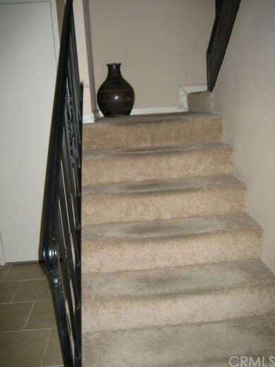 Staircase to second level.