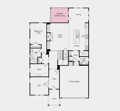Structural options added include: Covered patio, d