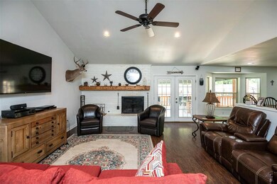 View showing the opening to dining space & kitchen