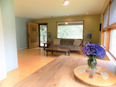 Eat-in kitchen and living room