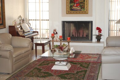 Formal Living Room with fireplace
