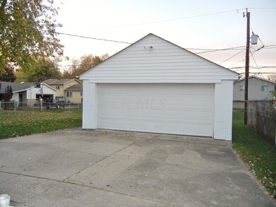 2 car detached garage with opener