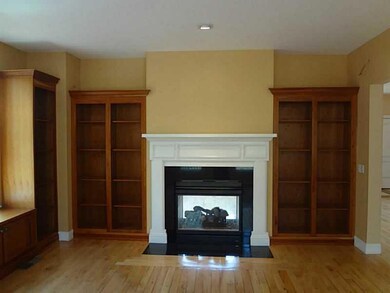 Living Room. DOUBLE SIDED GAS FP