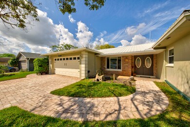 walkway to front doors