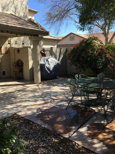 Room for the BBQ grill