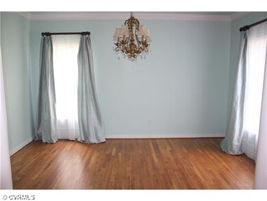 Dining Room - Hardwood floors run throughout the f