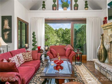 Telescoping doors and screens allow the space to o