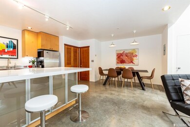 Quartz island is perfect for casual gatherings