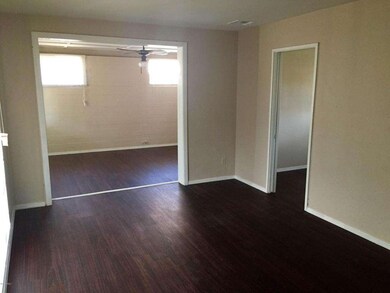 Entry way with upgraded flooring