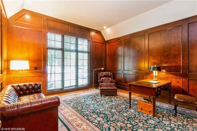 Office/Den with Beautiful Built in Shelves