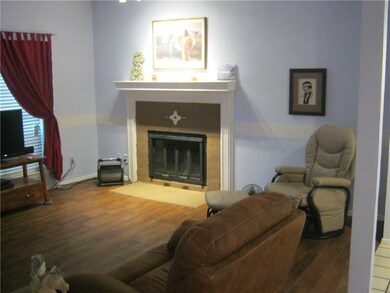 Fireplace in Living room