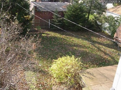 Fenced rear yard.