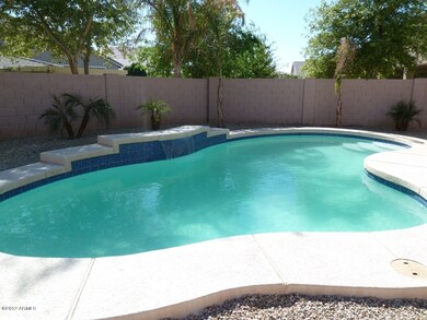 Relaxing pool w/water fall