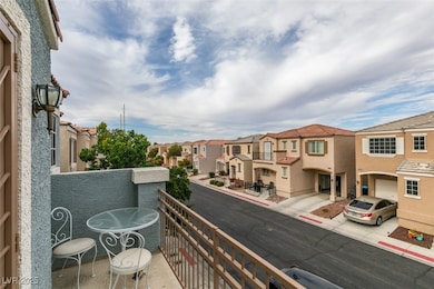 Balcony with a residential view
