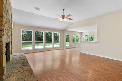 Living room wall of windows