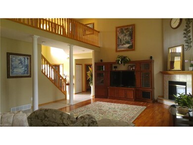 Great Room Toward Foyer, Office, Bed and Bath Area