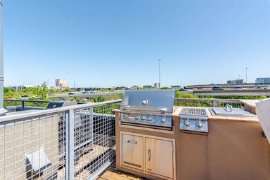 View of patio / terrace with a balcony and area fo