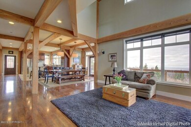Living Area With Views Of Cook Inlet