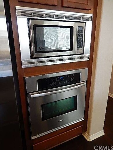Stainless Whirlpool Microwave & Oven.