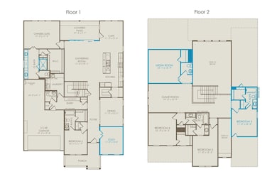 Floorplan layout of home