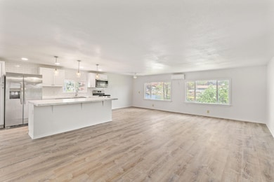 view of great room and kitchen