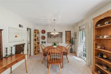 Dining room off the kitchen