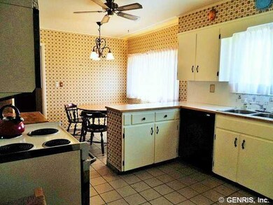 Kitchen Dining View into Eating Area