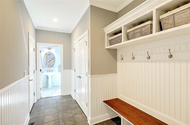 Mudroom area