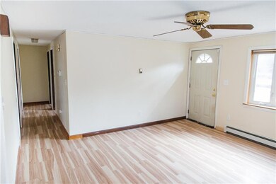 The main entry leads into the living...